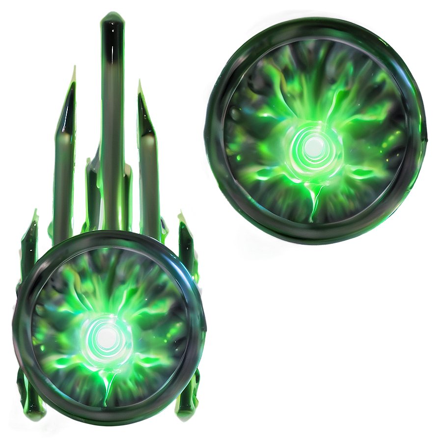 Luminous Green Aura Png Lyc18