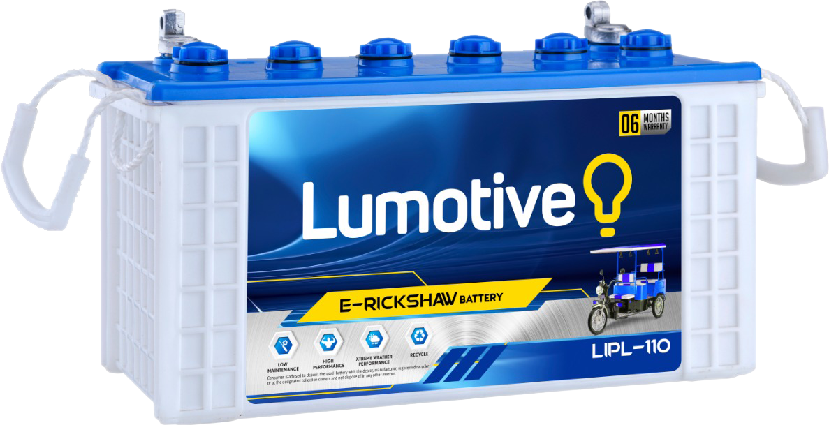 Lumotive E Rickshaw Battery L I P L110