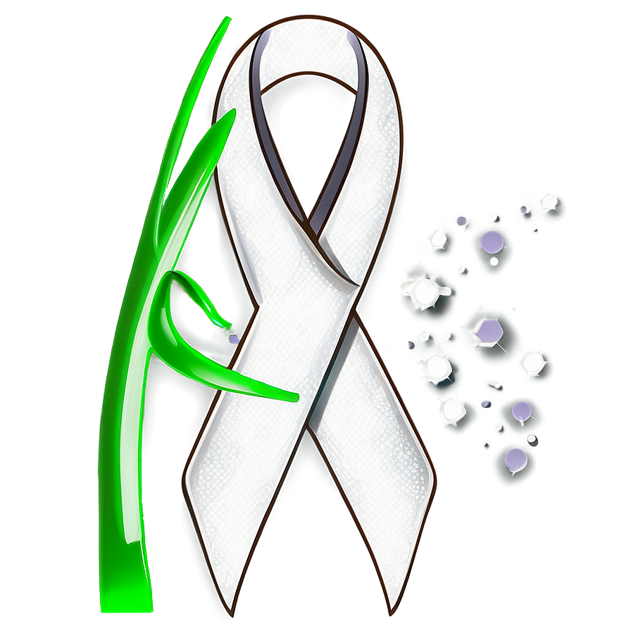 Lung Cancer Awareness Ribbon Png Abh81