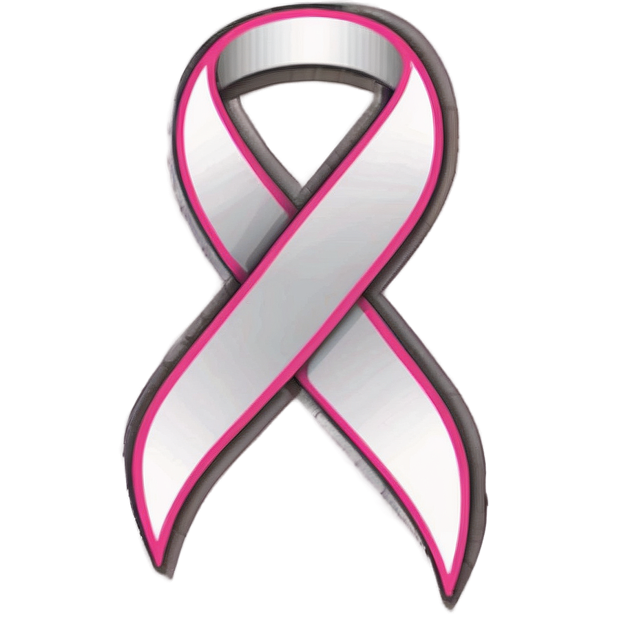 Lung Cancer Ribbon Outline Png 06292024