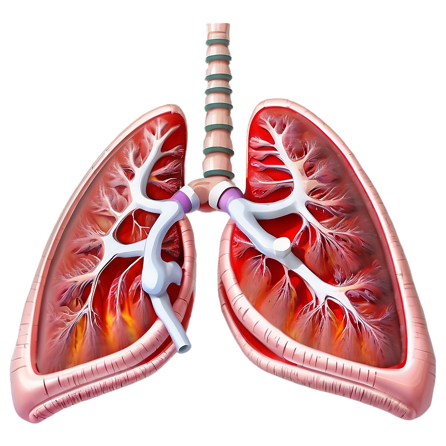 Lung Structure Illustration Png Xtj