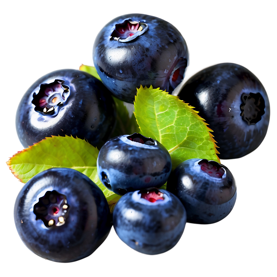 Luscious Blueberry Pile Png 05212024