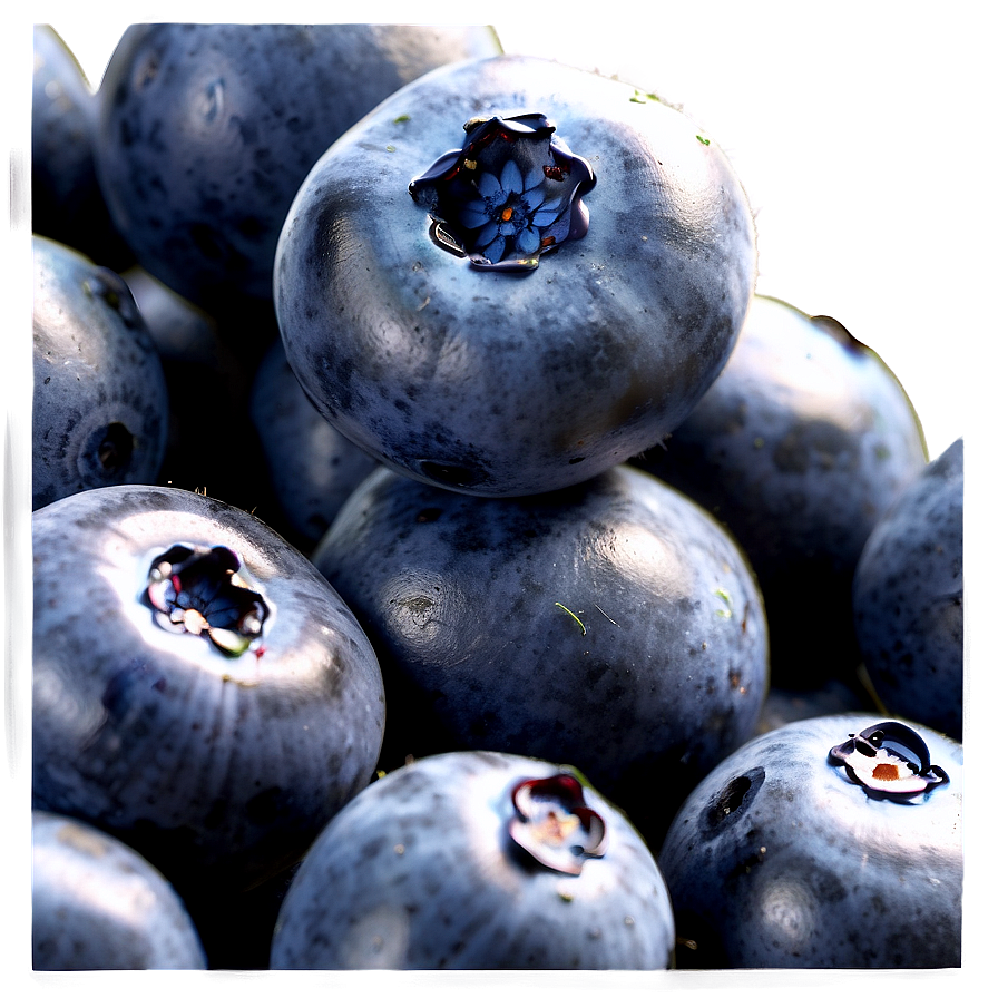 Luscious Blueberry Pile Png Ejt19