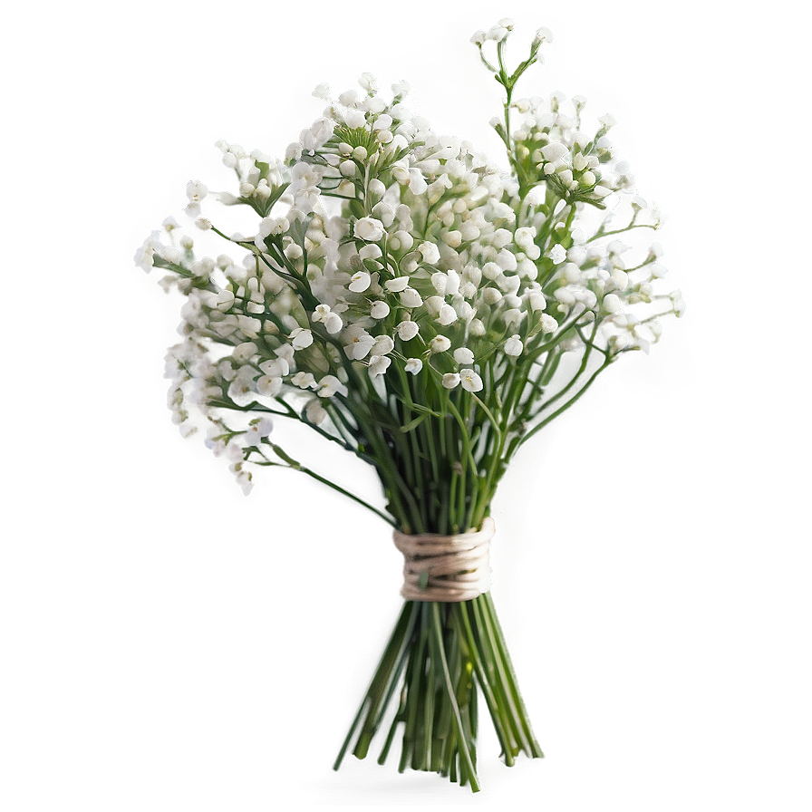 Lush Baby's Breath Bundle Png 06212024