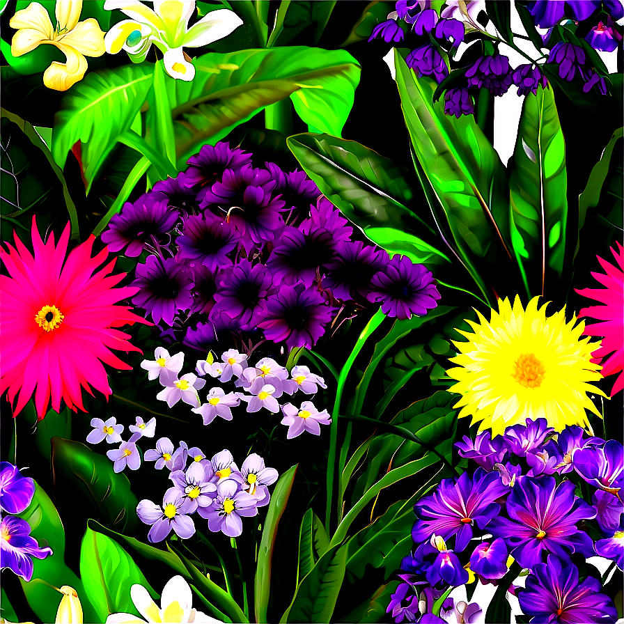 Lush Garden Png 10