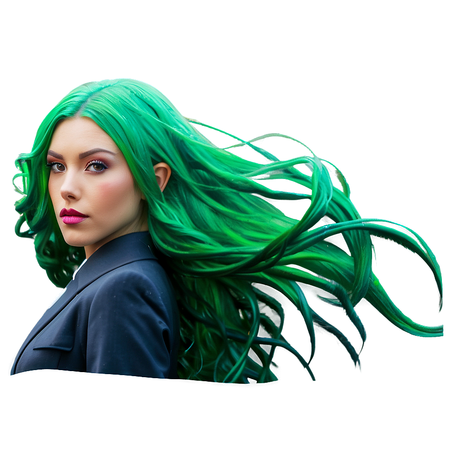 Lush Green Hair Forest Png Fba92