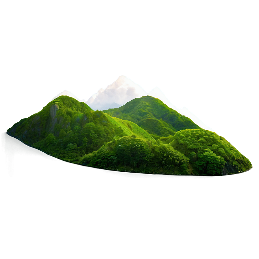 Lush Green Mountains Png 58