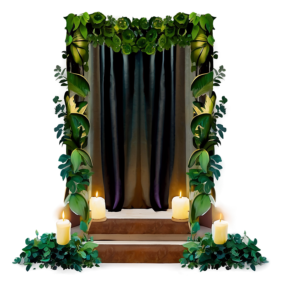 Lush Greenery Altar Png 06242024