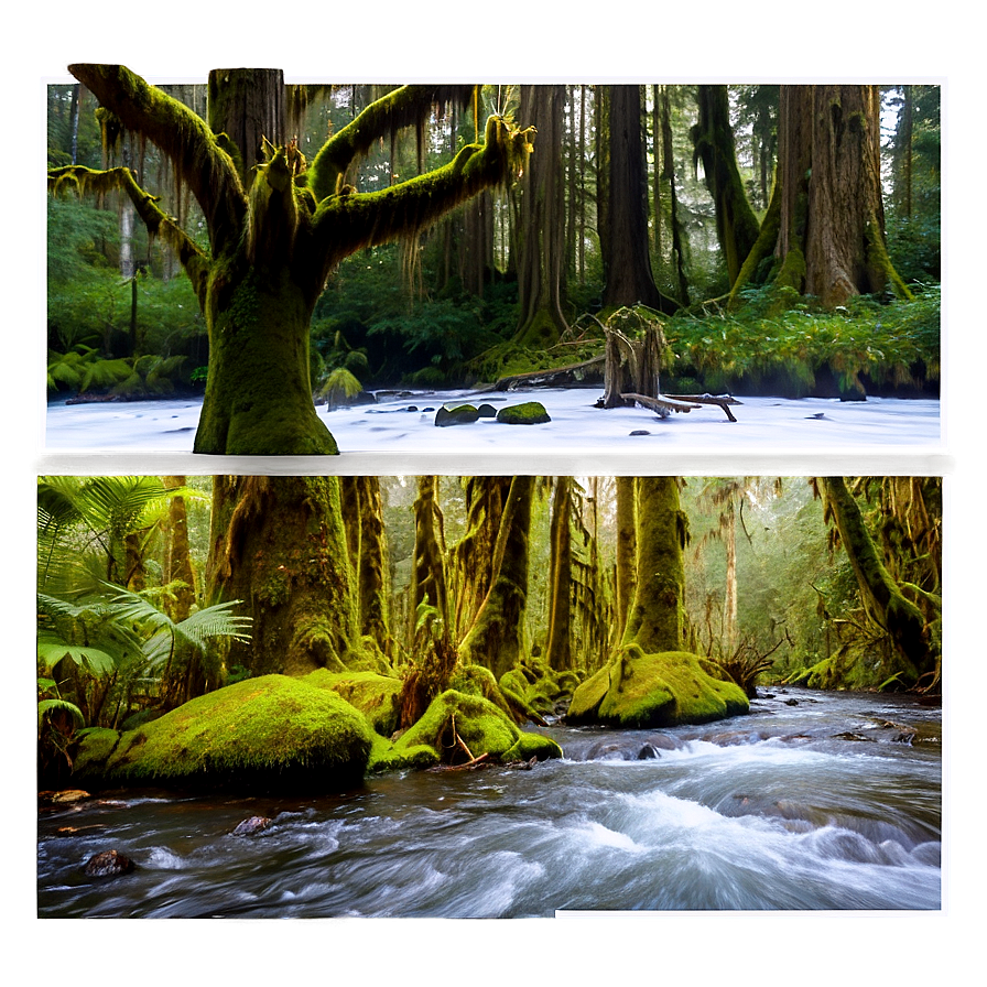 Lush Hoh Rainforest Png 44