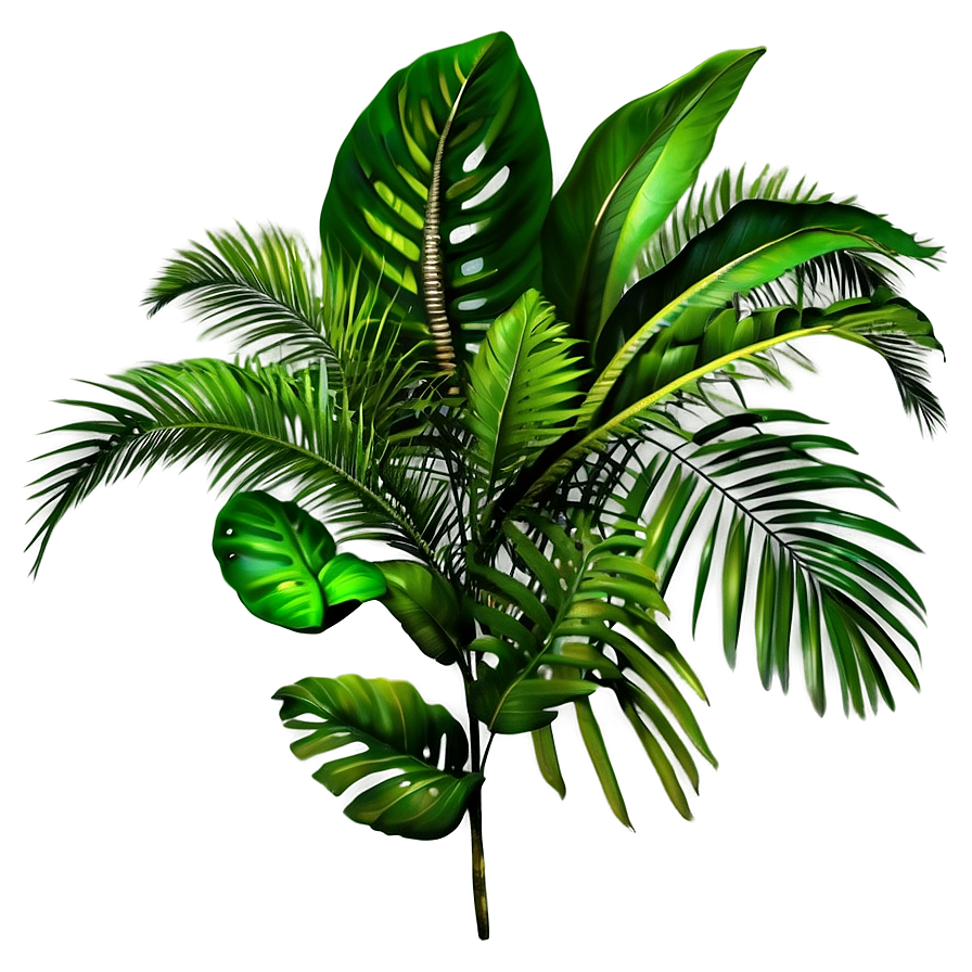 Lush Jungle Branch Png Fqr