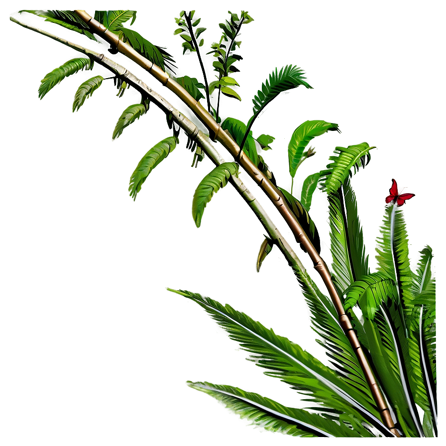 Lush Jungle Branch Png Iyo69