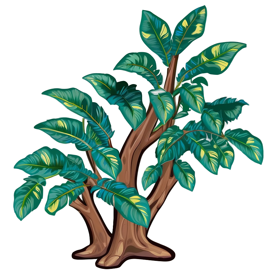 Lush Money Tree Artwork Png 06272024