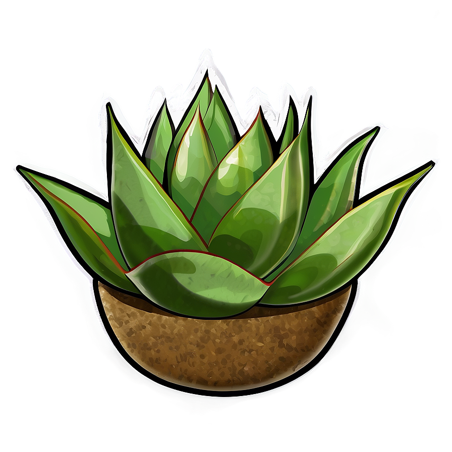 Lush Succulent Png 93