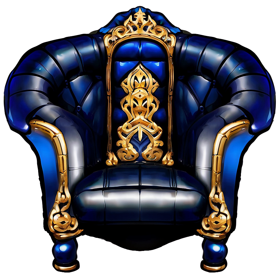 Luxe King's Throne Room Chair Png Lmg