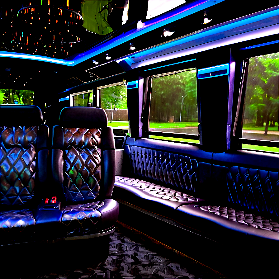 Luxurious Party Bus Ride Png Cbx