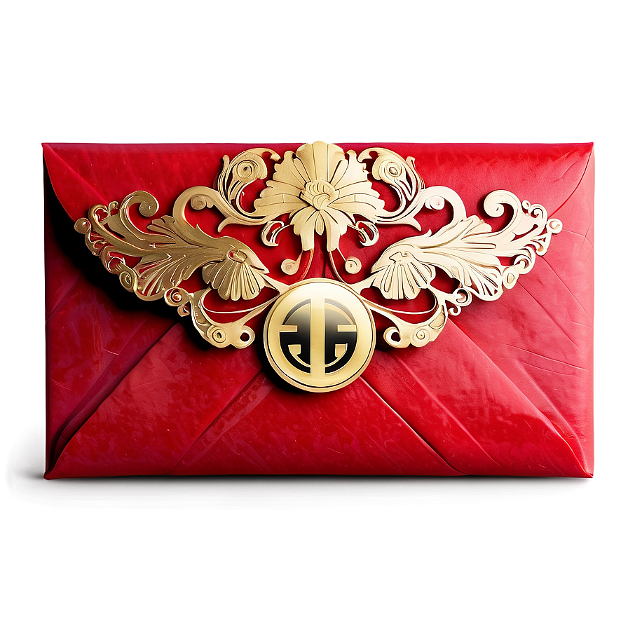 Luxurious Red Envelope Png Uhb