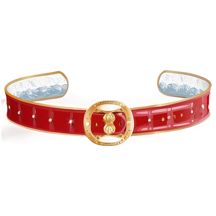 Luxurious Santa Claus Belt Png Imk