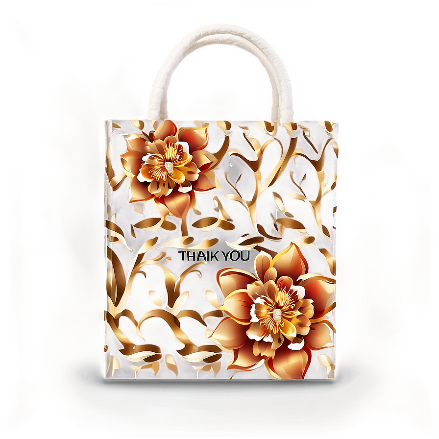 Luxurious Thank You Bag Png 85