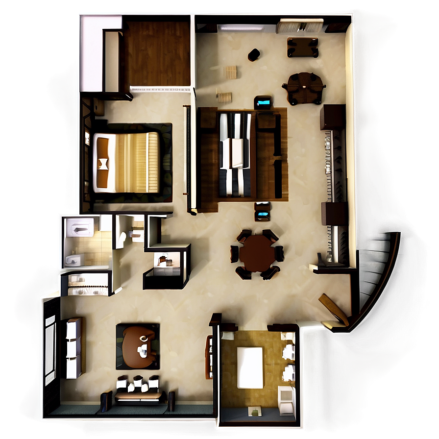 Luxury Apartment Layout Png 90