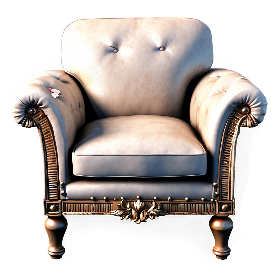 Luxury Armchair Model Png 06262024