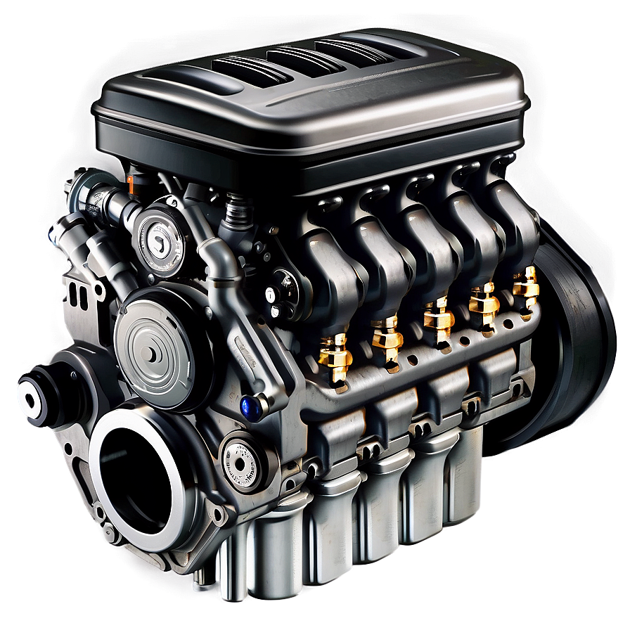 Luxury Car Engine Detail Png 06132024