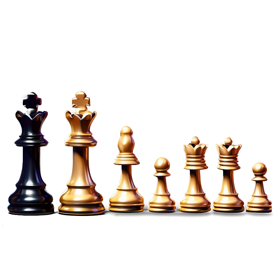 Luxury Chess Pieces Collection Png Kro