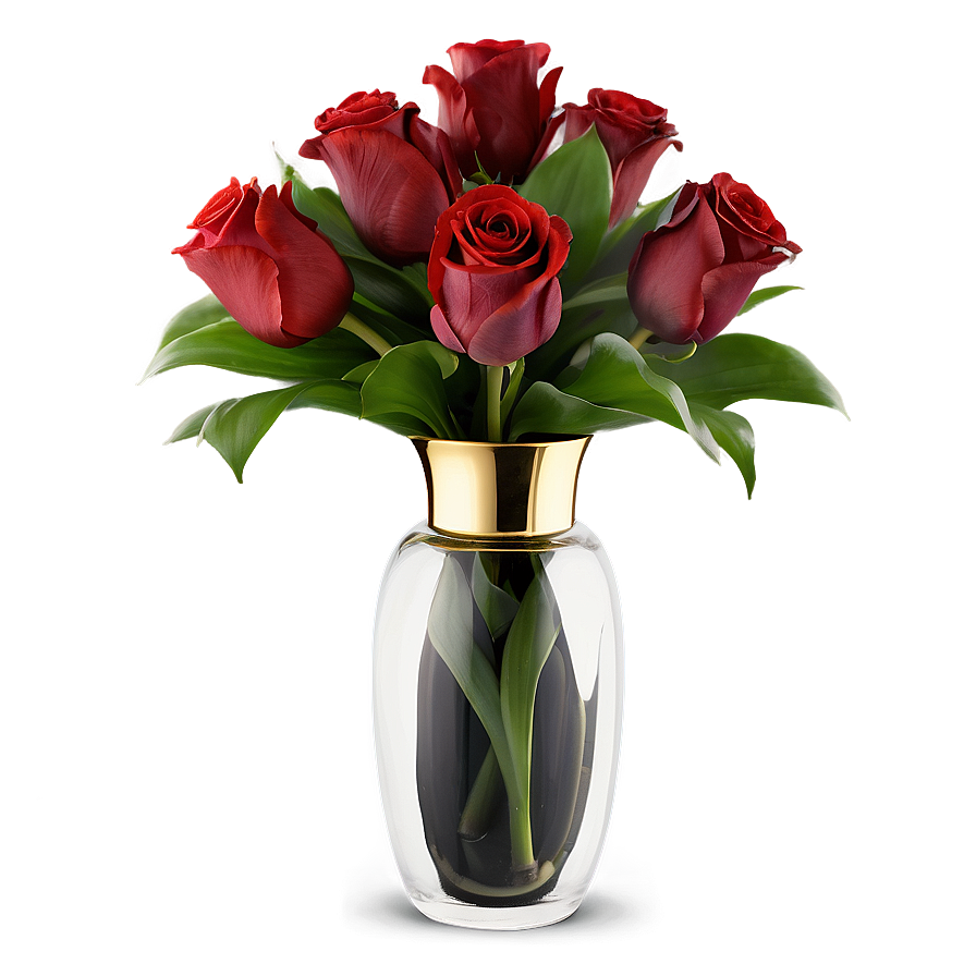 Luxury Flower Vase Png 06122024