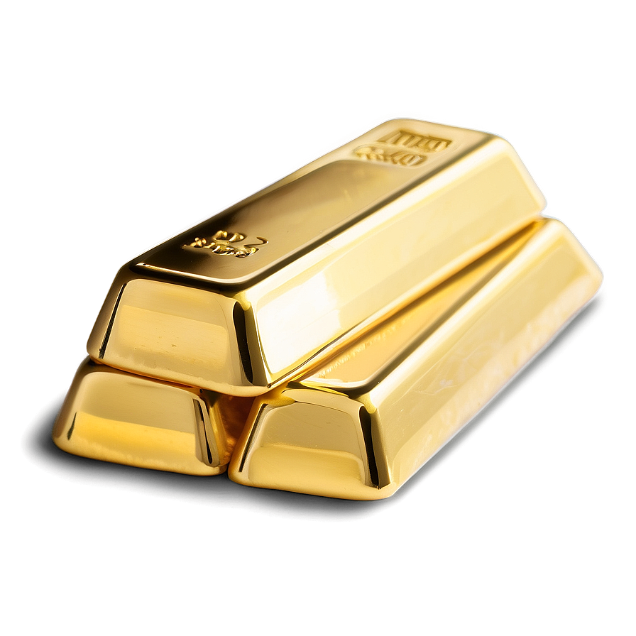 Luxury Gold Bullion Png 5