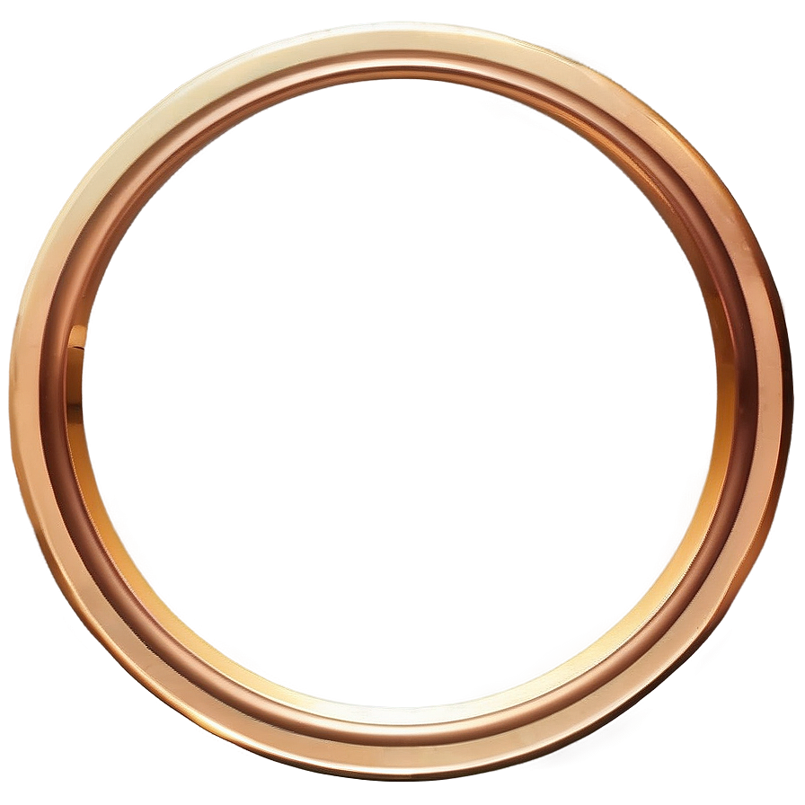 Luxury Gold Circle Frame Png 06262024