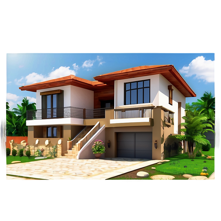 Luxury House Clipart Png 82