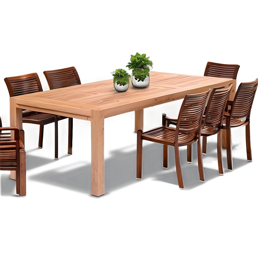 Luxury Outdoor Table Png 06282024