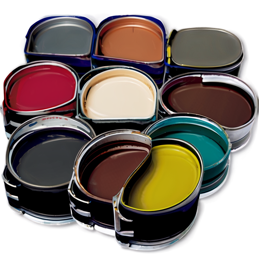 Luxury Paint Swatch Selections Png 26