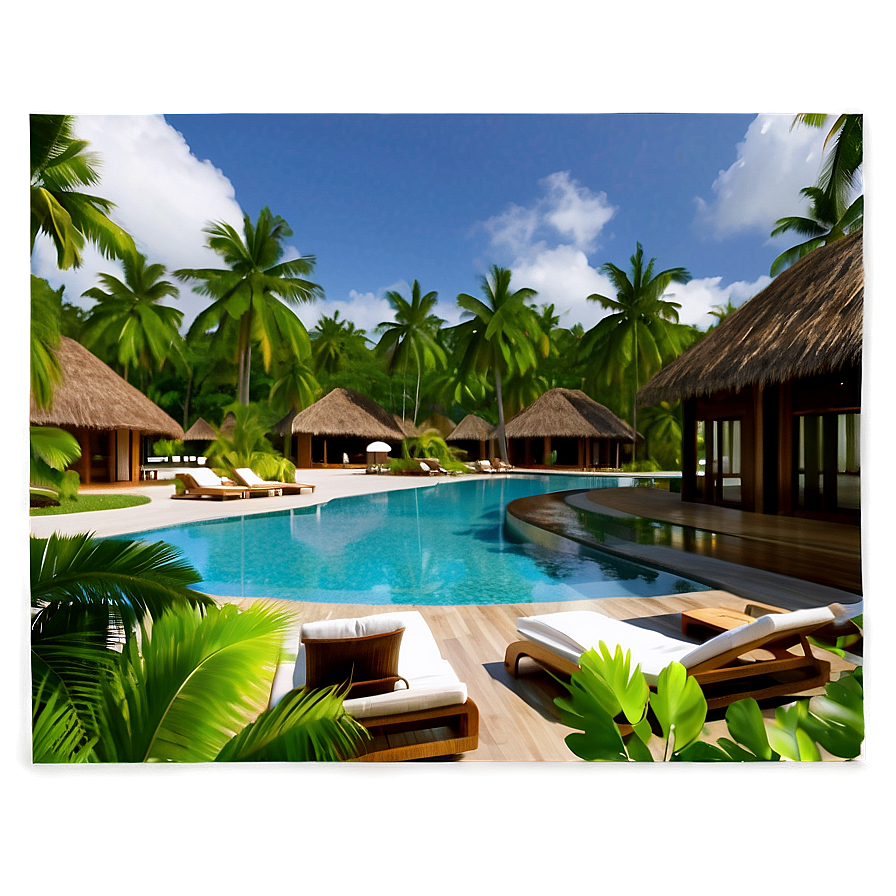 Luxury Resort Vacation Png 06112024