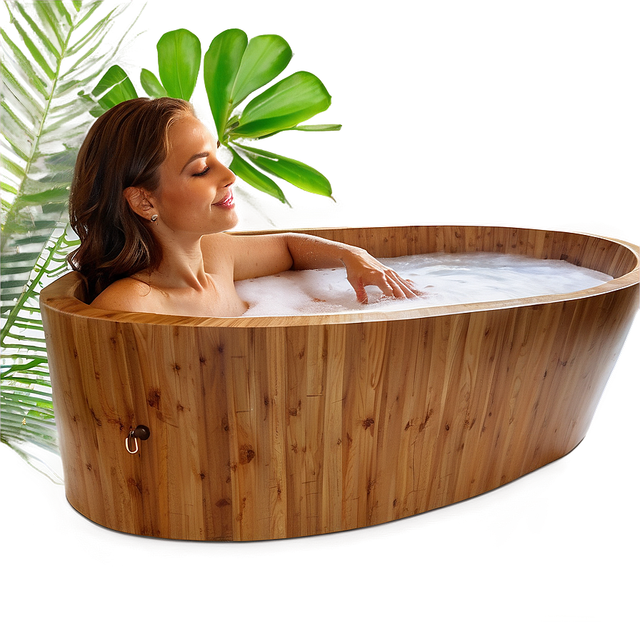 Luxury Spa Bath Experience Png 06112024