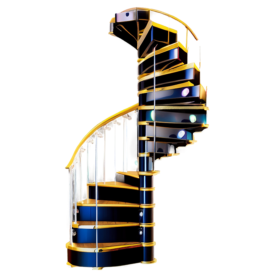 Luxury Spiral Staircase Png 06242024