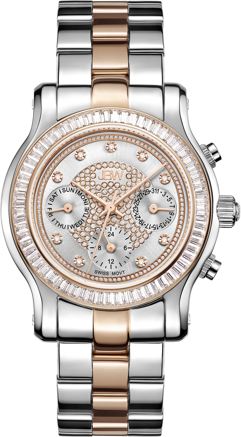 Luxury Two Tone Diamond Watch