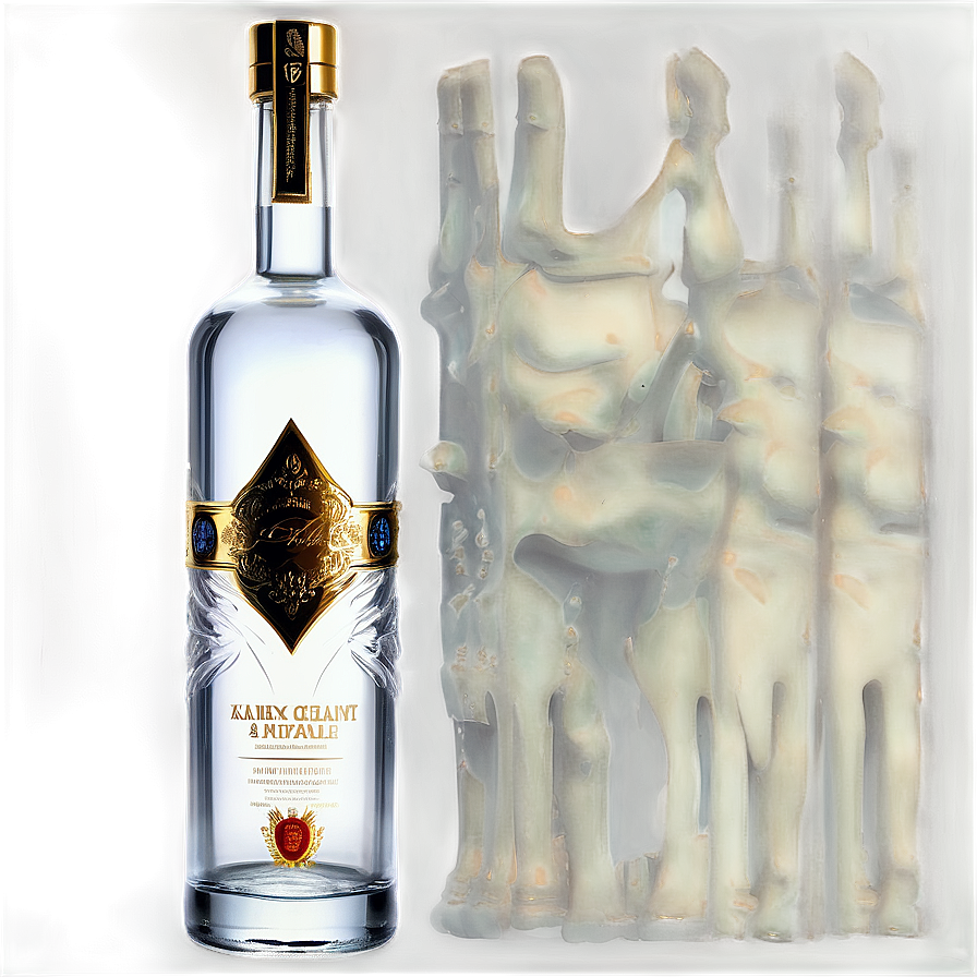 Luxury Vodka Bottle Png 06212024