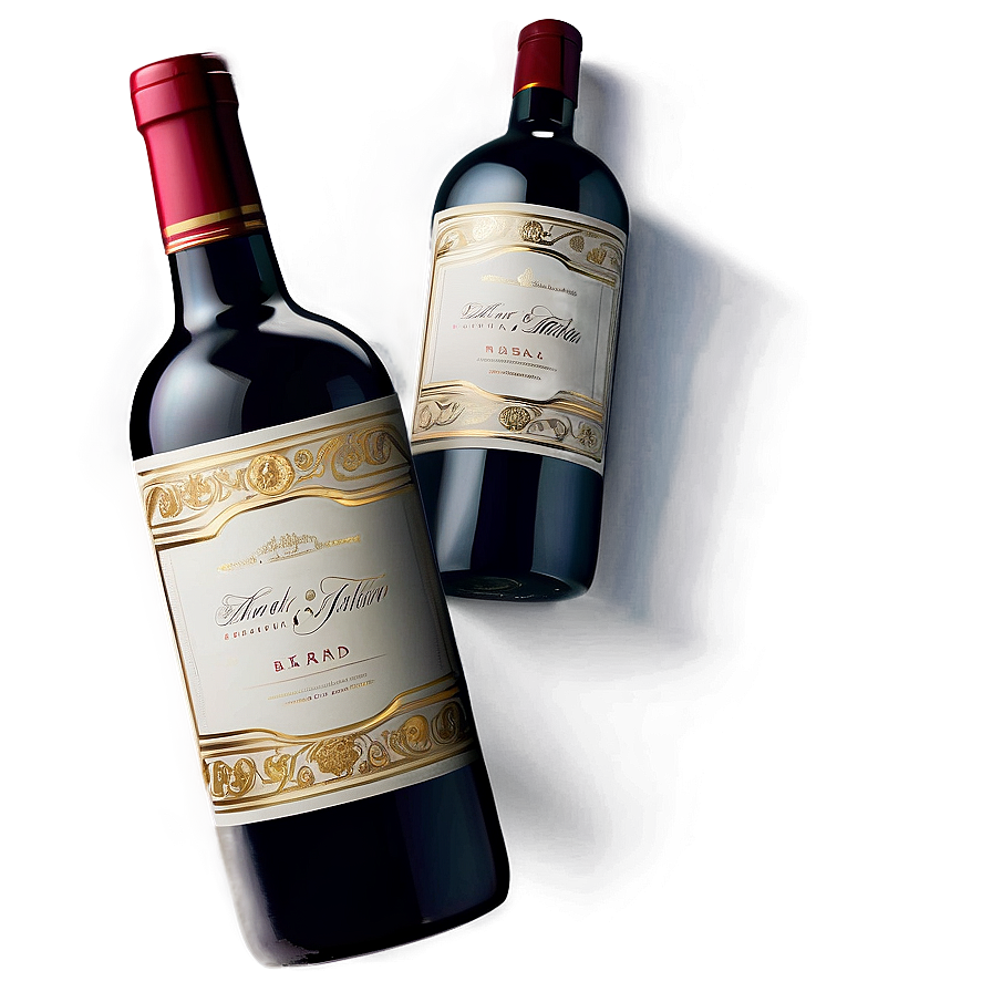 Luxury Wine Brand Label Png 06282024