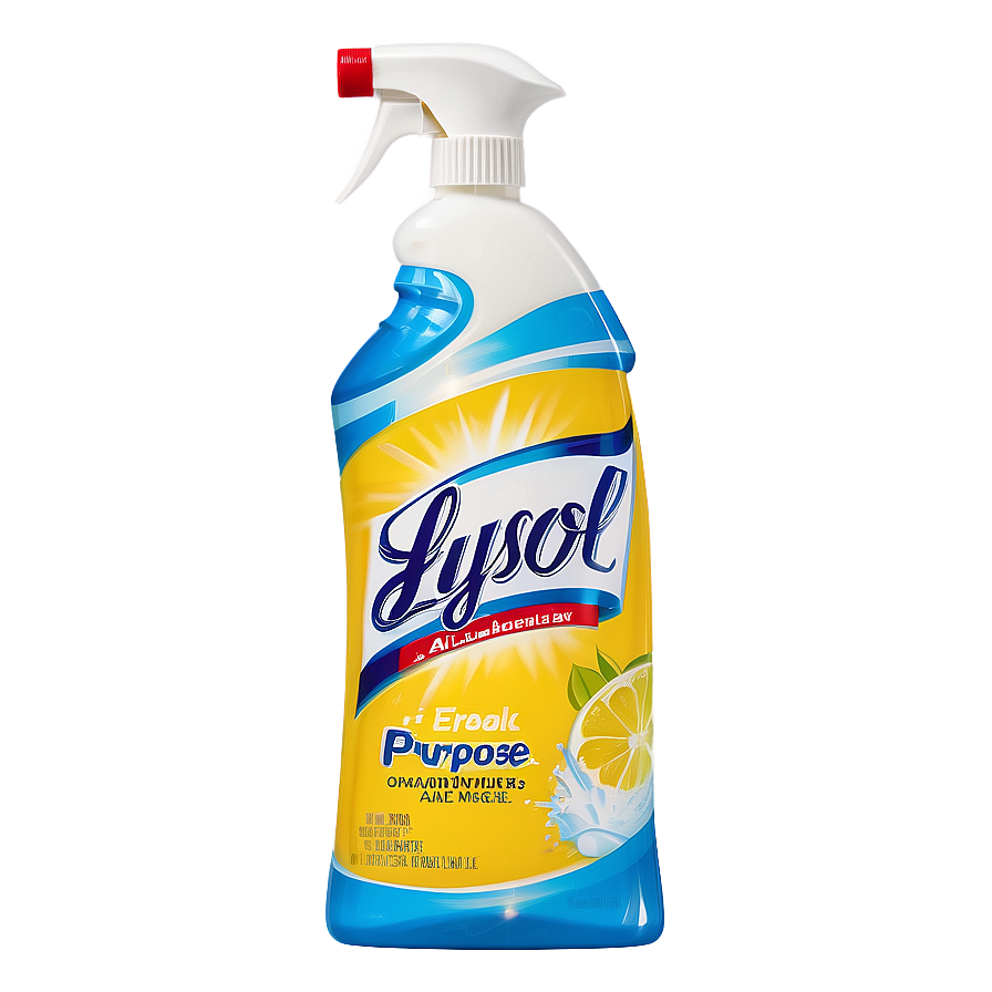 Lysol All Purpose Cleaner Lemon Breeze Png 63