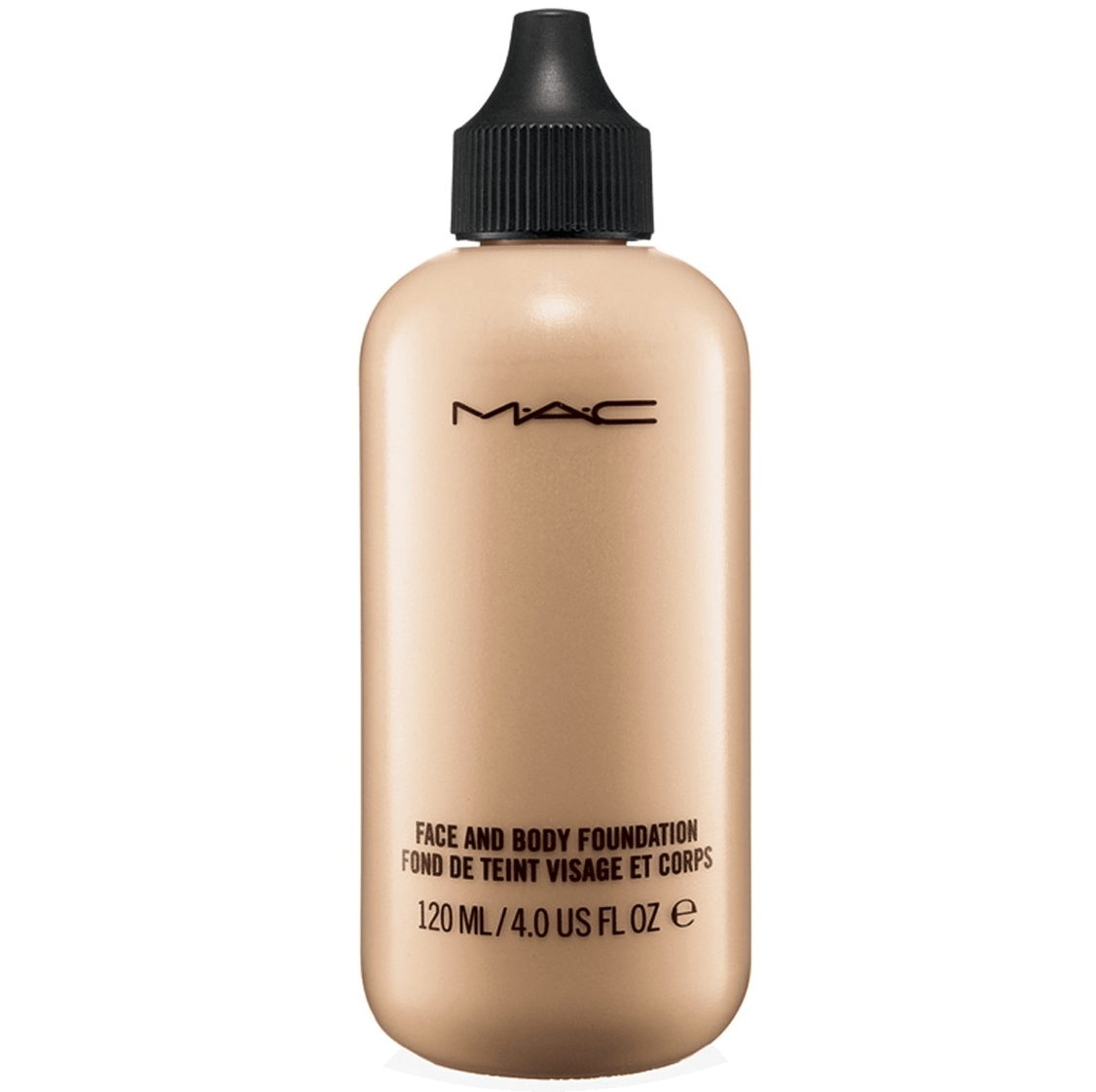 M A C Faceand Body Foundation Bottle