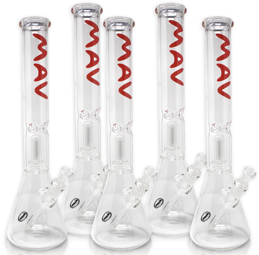 M A V Glass Bongs Row