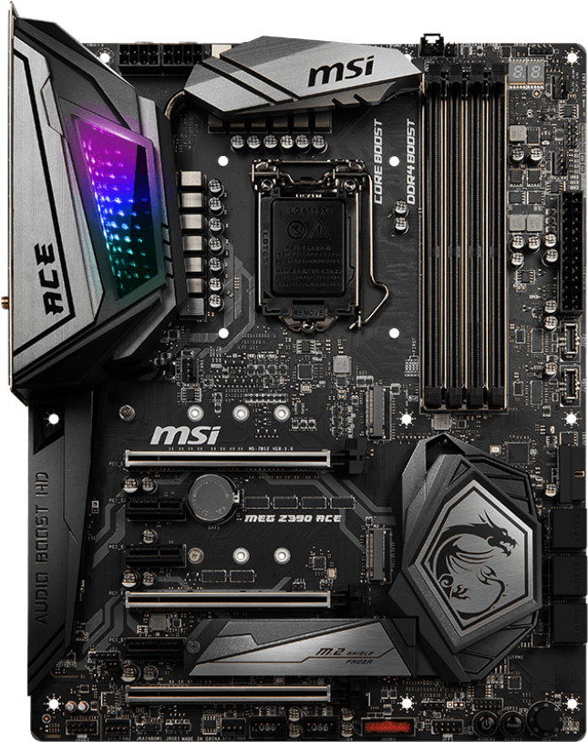 M S I M E G Z390 A C E Motherboard