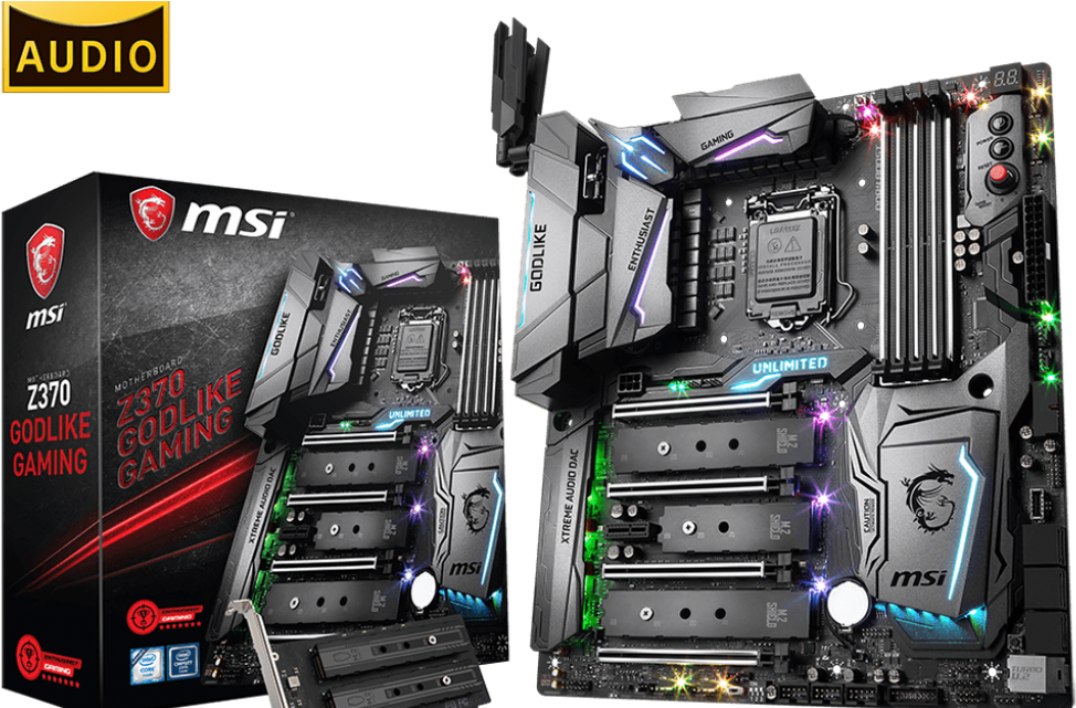 M S I Z370 Godlike Gaming Motherboard