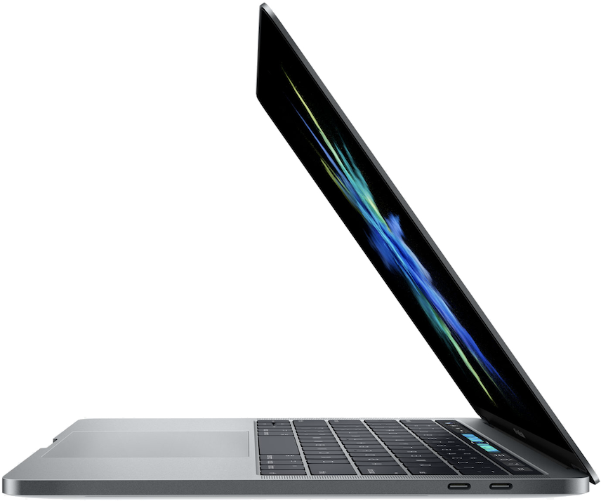 Mac Book Pro Side View