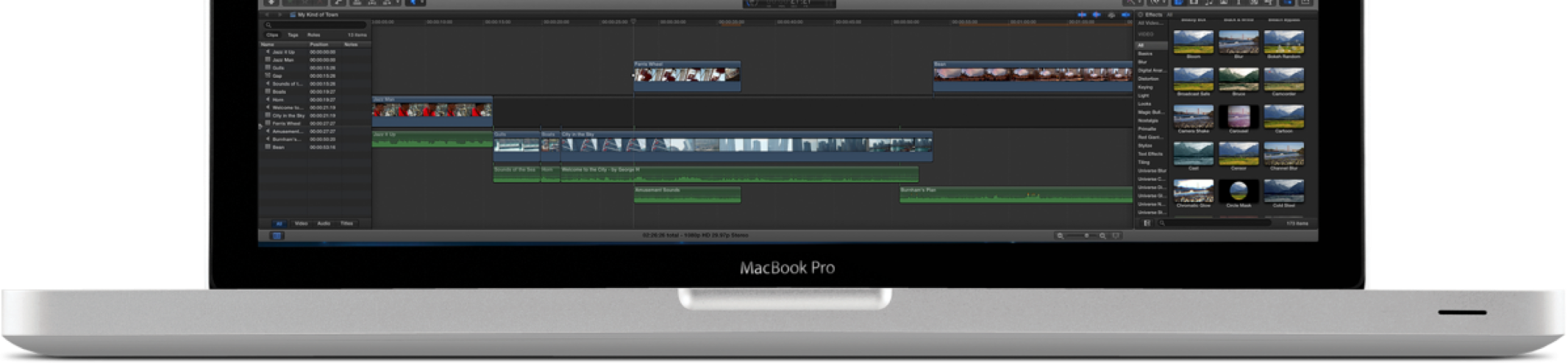 Mac Book Pro Video Editing Setup