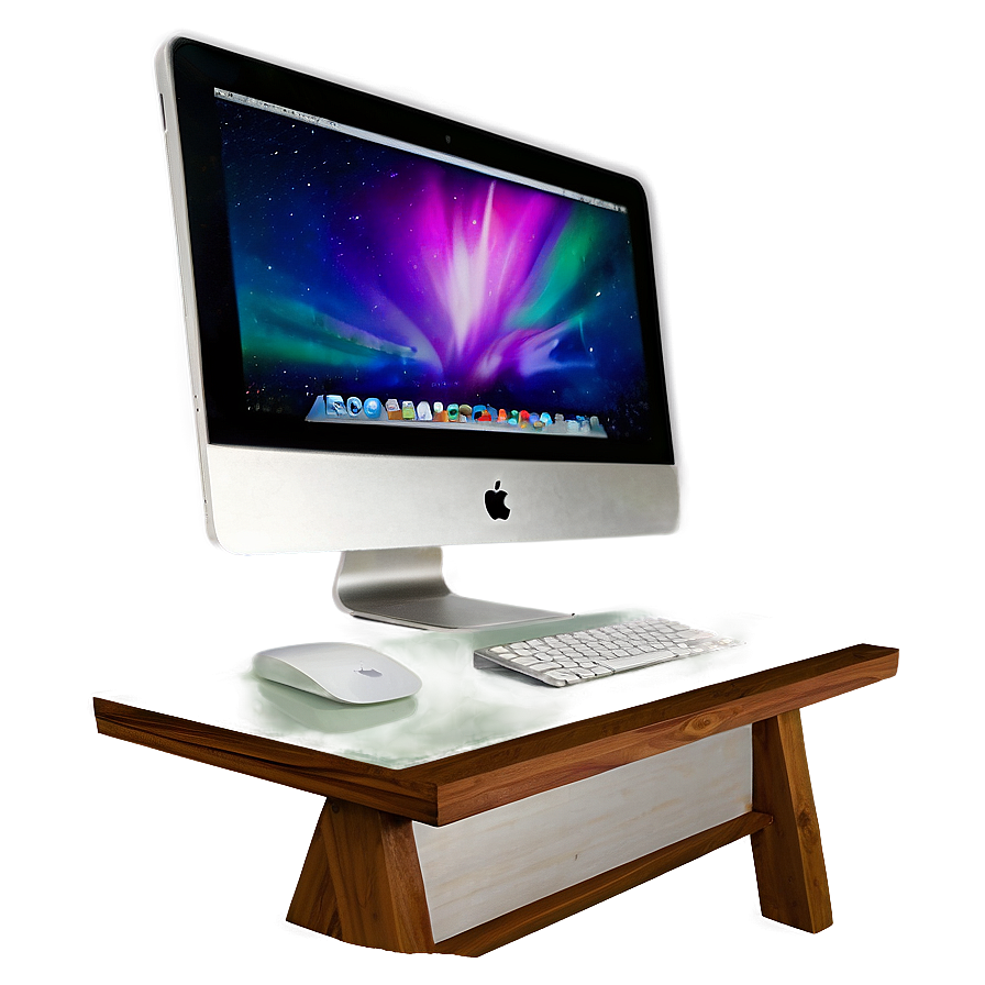 Mac Desktop With Dock Png Fdl