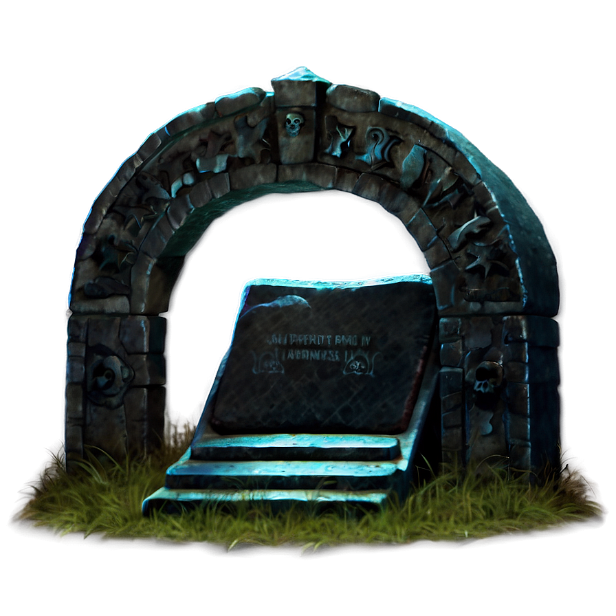 Macabre Graveyard Tomb Png 57