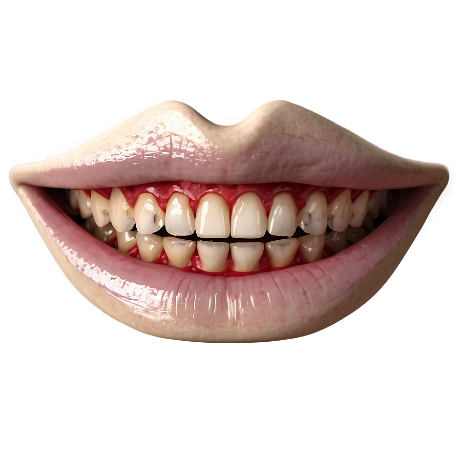 Macabre Mouth Rendering Png 47