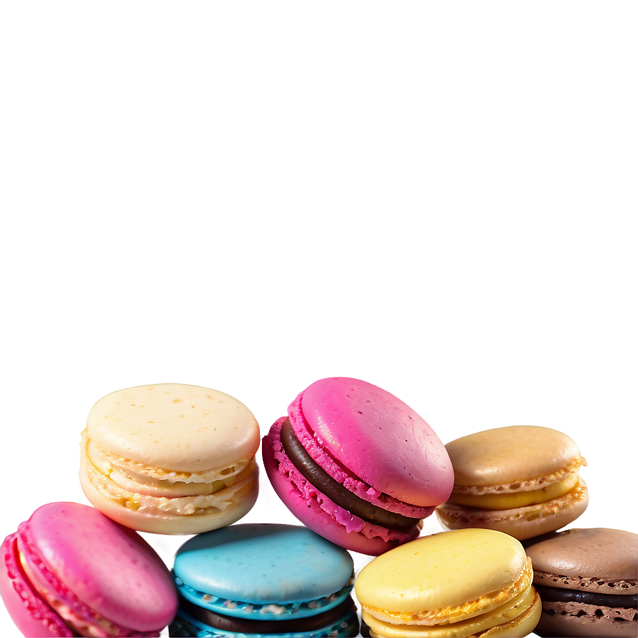 Macaron Assortment Png 26