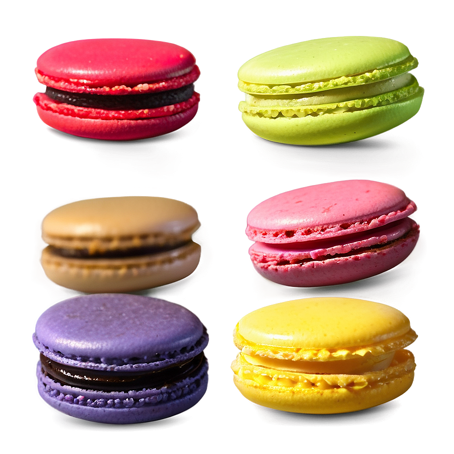 Macaron Assortment Png Xsw